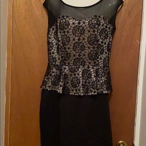 🌼 Peplum Mini Dress